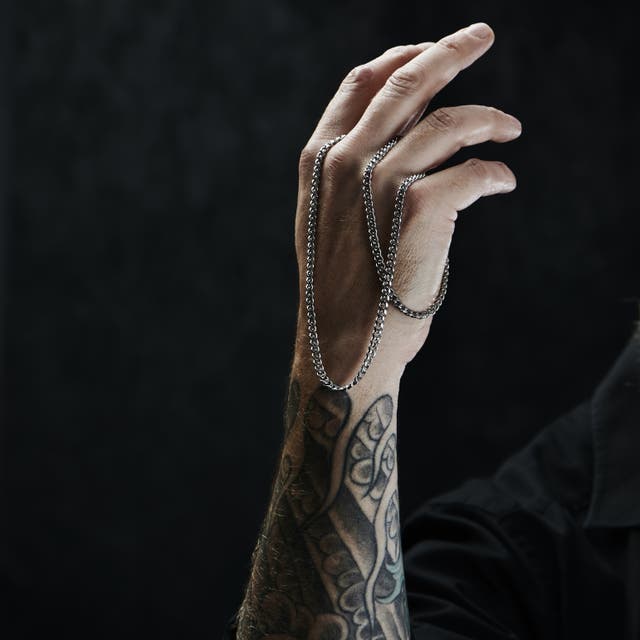 4 mm Silver-tone Chain Necklace